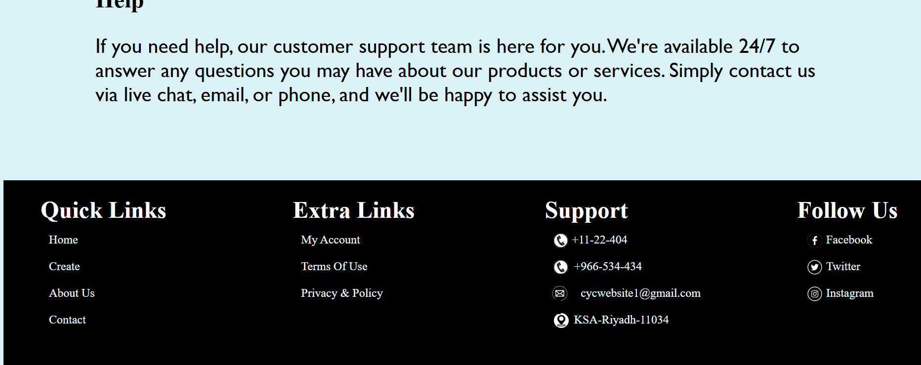 CV Creator Website screenshot 5