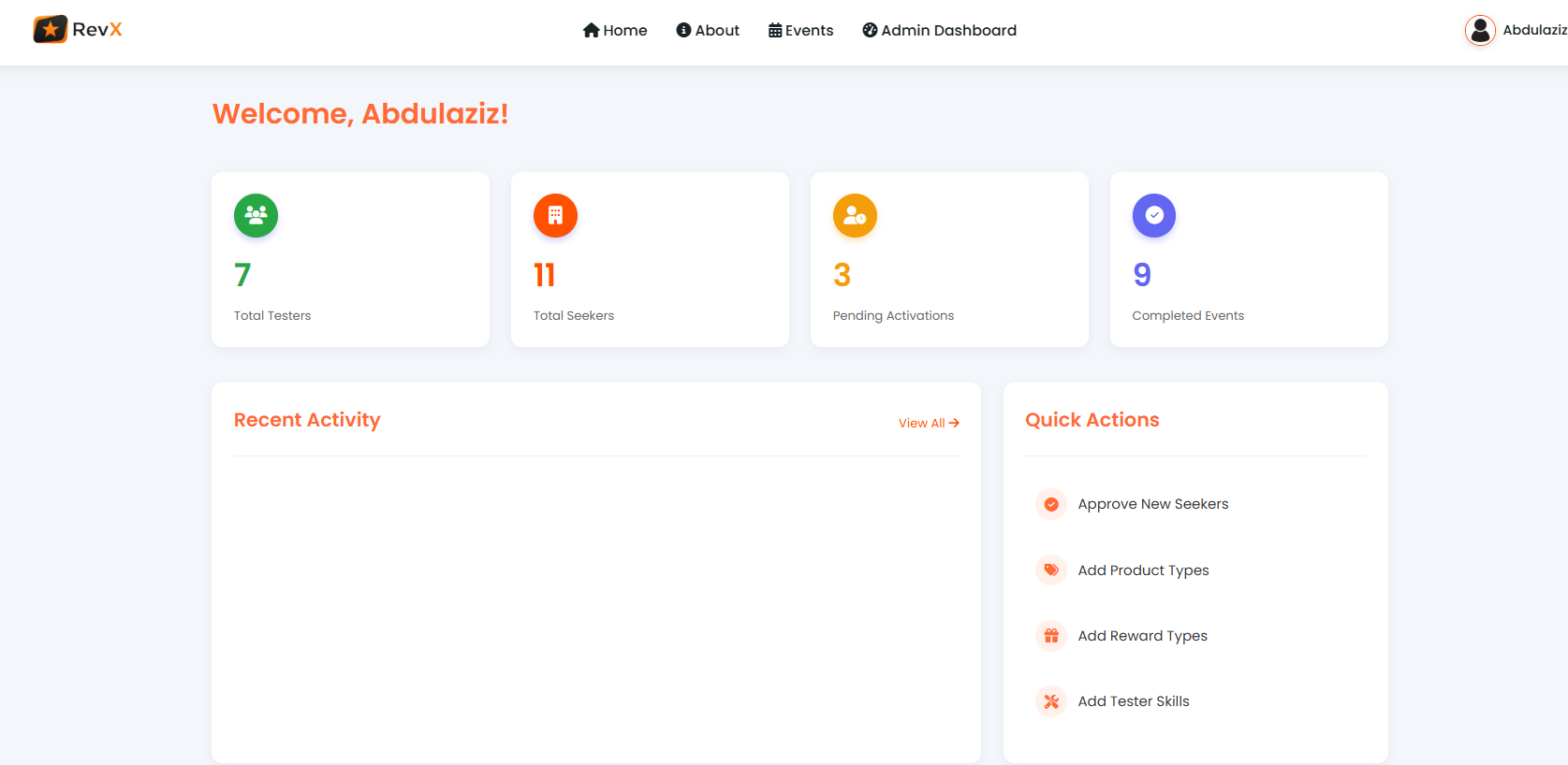 RevX Platform screenshot 14