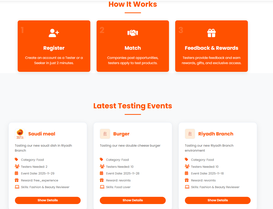 RevX Platform screenshot 3